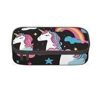 ADAhgu Unicorn Accessories - Estuche grande de almacenamiento para lápices, suministros escolares, viajes, estudiantes, profesionales