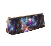 ADAhgu Universe Galaxy Space Print - Estuche ligero para lápices, con cremallera, para guardar bolígrafos, escuela, estudiantes