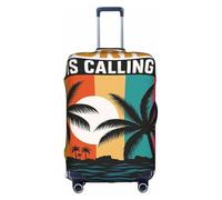 ADAhgu We're Going to Florida - Funda protectora para maleta, lavable, con cremallera oculta, White, M