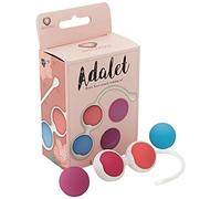 Adalet - Bolas Chinas Suelo Pélvico, Post Parto (4-en-1), Kegel,Terapéuticas para Ejercicio Pélvico, Diferentes Pesos Combinables, de Silicona