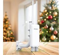 Adalov - Punto de acceso de doble banda para exteriores, 1200 Mbps de alta potencia para exteriores, IP66, resistente a la intemperie, WiFi, extensor de rango WiFi, amplificador de señal inalámbrico