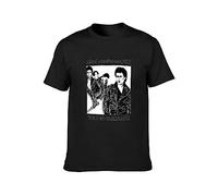 Adam and The Ants Young Parisians Unisex 100% Cotton Short-Sleeve T-Shirts Black XXL