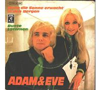 ADAM & EVE - Wenn die Sonne erwacht in den Bergen / Bunte Laternen / ADAM & EVE / Bildhülle / Deutsche Pressung / Columbia # 1C 006-29 896 / 7" Vinyl Single Schallplatte
