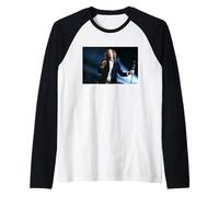 Adam Green Moldy Peaches Cantante en Vivo por Andy Willsher Camiseta Manga Raglan
