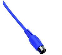 Adam Hall 1,5 m economía MIDI Cable - azul