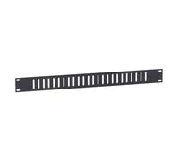 Adam Hall 19" Parts 8721 V - Panel de Aireación 19" 1 U con Ranuras verticales