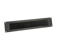 Adam Hall 19" Parts 87222 BRUSH - Panel ciego 2 U acero con Cepillo