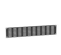 Adam Hall 19" Parts 87222 VH - Panel de Aireación en U 19" 2 U con Ranuras horizontales