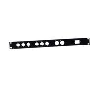 Adam Hall 19 U Shaped Rack Panel With Universal Holes 1U