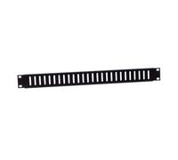 Adam Hall 19" Parts 87221 V - Panel de Aireación en U 19" 1 U con Ranuras verticales