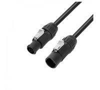 Adam Hall 3 STAR powerCON IP65 Rated K4CPFTCON to K4CPMTCON Power Link Cable 50cm