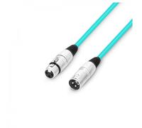 Adam Hall 3 STAR XLR Microphone Cable 50cm Green