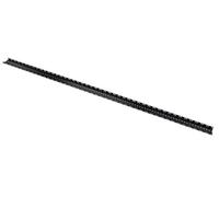 Adam Hall 61552 BLK HD double Rack Strip