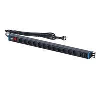 Adam Hall Accessories 874714 - Base de Enchufes 12 Tomas