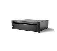 Adam Hall 874E03A - Cajón para rack (3 unidades) | negro; 3 U, 19 pulgadas, aluminio