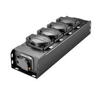 Adam Hall Accessories PRO PORT 4 T - BASE DE ENCHUFES CON 4 TOMAS IP54 + ENTRADA/SALIDA POWER TWIST TR1