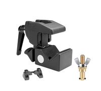 Adam Hall Accessories SUPER CLAMP MK2 SET 1 - Gancho universal con abrazadera (y tornillos SS018)