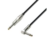 Adam Hall Cables 3 STAR IPR 0600 - Cable de Instrumento de Jack 6,3 mm mono a Jack 6,3 mm mono acodado 6 m