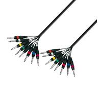 Adam Hall K3 L8 VV 0300 3 m Cable multifilar