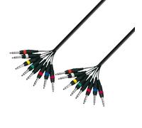 Adam Hall K3 L8 VV 0500 5 m Cable multifilar