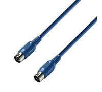 Adam Hall Cables 3 STAR MIDI 0300 BLU - Cable MIDI 3 m azul