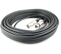 Adam Hall Cables 3 STAR MMF 2000 - Cable de Micro de XLR hembra a XLR macho 20 m
