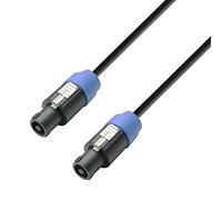 Adam Hall Cables 3 STAR S215 SS 1000 - Cable de altavoz 2 x 1,5 mm² Conectores de altavoz estándar de 4 polos 10 m