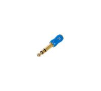 Adam Hall Cables 4 STAR A MF3 JM3 G BLU LINE BLU Line Adapter | Miniklinke Female TRS x Klinke TRS