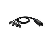 Adam Hall Cables 4 STAR CATBOX XF3 - Audio & DMX, Adaptador AES/EBU auf Cat XLR 3-Pol hembra