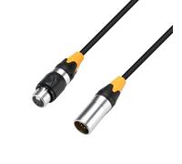 Adam Hall Cables 4 STAR DGH 0300 IP65 - Cable DMX AES/EBU de XLR macho de 5 pines a XLR hembra IP65 3 m