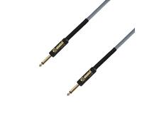 Adam Hall Cables 4 STAR IPP 0300 BLU Cable de instrumento | Cubierta de nylon Adam Hall Jack TS | 3 m