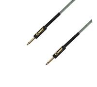 Adam Hall Cables 4 STAR IPP 0600 GRN Cable de instrumento | Cubierta de nylon Adam Hall Jack TS | 6 m
