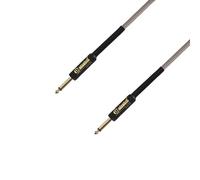 Adam Hall Cables 4 STAR IPP 0900 BRW Cable de instrumento | Cubierta de nylon Adam Hall Jack TS | 9 m