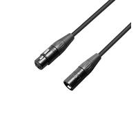 Adam Hall Cables 4 STAR MMF 0150 KRYSTAL - Cable de Micro OCC de XLR hembra a XLR macho 1,5 m