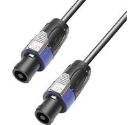 Adam Hall Cables 4 STAR S425 SS 0300 - Cable de Altavoz 4 x 2,5 mm² Speakon Conector de Altavoz estándar 4 Pines a Conector de Altavoz estándar 4 Pines 3 m