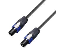 Adam Hall Cables 5 STAR 425 SS 1000 - Cable de altavoz altamente flexible 4 x 2,5 m² 4 pines NEUTRIK speakON 10 m