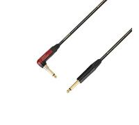 Adam Hall Cables 5 STAR IPR 0300 PALMER® CABLE SILENT - Instrument Cable | Palmer® & Neutrik silentPLUG® angled Jack x Jack TS | 3 m