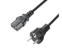 Adam Hall Cables 8101 KA 0200 - Cable de alimentación 3 x 0.75 mm², 2 m
