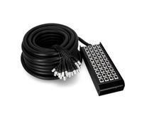 Adam Hall Cables K 40 C 30 - Manguera de Cable con Cajetín de Escenario 32/8 30 m
