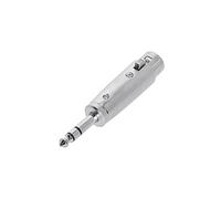 Adam Hall Connectors 4 STAR A XF3 JM3 - Adaptador XLR hembra a jack de 6,3 mm macho estéreo