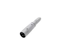 Adaptador de jack estéreo de 6,3 mm macho a XLR macho.