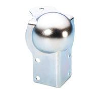 Adam Hall - Cuña bola compuesto con refuerzo de esquina para perfil 68 mm - cinc