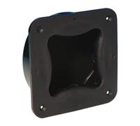 Adam Hall Hardware 3403 - Asa de plástico negro