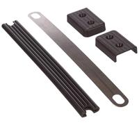 Adam Hall Hardware 3427 - Asa tipo correa de plástico negra 280 mm