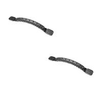 Adam Hall Hardware 3429 M2 AH - 2x asa de correa de tela con revestimiento de goma, 260 mm