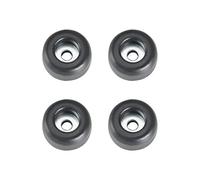 Adam Hall Hardware 4900 M4 AH - El conjunto de 4 pie de goma 25 x 11 mm en bolsa