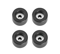 Adam Hall Hardware 4904 M4 AH - Bolsa de 4 Pies de goma 25 x 15 mm