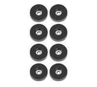 Adam Hall Hardware 4906 M8 AH - Bolsa de 8 pies de goma 38 x 10 mm