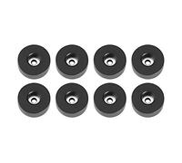 Adam Hall Hardware 4907 M8 AH - El conjunto de 8 pie de goma 38 x 15 mm en bolsa