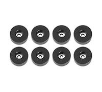 Adam Hall Hardware 4907 M8 AH - El conjunto de 8 pie de goma 38 x 15 mm en bolsa